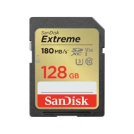 Sandisk 128GB Extreme SD Card UHS-I Class V30 (DSLR and Mirrorless Cameras)