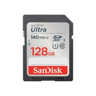 Sandisk 128GB Ultra SDXC UHS-I SD Card (DSLR and Mirrorless Cameras)
