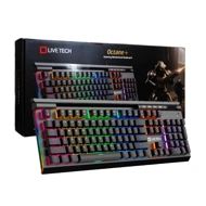 LiveTech Gaming Keyboard Mechanical USB RGB OCTANE+