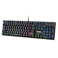 Coconut Gaming Keyboard Mechanical USB Black K31 Hurricane