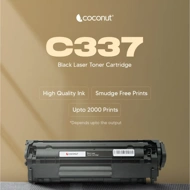 Coconut Laser Cartridge Compatible For HP 1005|CANON C337