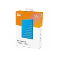 WD External USB Hard Disk My Passport 2TB (Sky Blue)