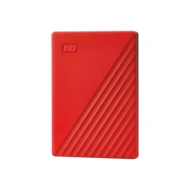 WD My Passport 2TB 2.5 Inch External Hard Disk (Red)