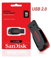 SANDISK PEN DRIVE 16GB  CZ50|2.0|PLASTIC
