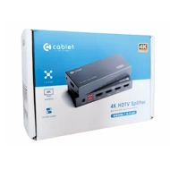 Cablet SP104 4 Port 4K 30Hz HDMI Splitter