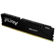 Kingston Fury Beast 16GB 5600MHz DDR5 CL40 DIMM Single Module Desktop Memory KF556C40BB-16 Black