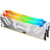Kingston FURY Renegade White RGB 32GB (2x16GB) 6400MT/s CL32 DDR5 DIMM | Infrared Syncing | FURY CTRL Software | Overclocking | Intel XMP 3.0 | Kit of 2 | KF564C32RWAK2-32