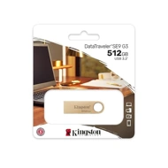 Kingston DataTraveler SE9 G3 512GB USB Flash Drive | USB 3.2 Gen 1 Speed | Up to 220MB/s | Premium Metal Casing | DTSE9G3/512GB