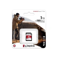 Kingston Canvas React Plus V60 1TB SD Card | SDXC UHS-II | 280R/150W U3 V60 | Full HD/4K | SDR2V6/1TB