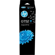 HP GT52 Cyan Genuine Inkjet Ink Bottle