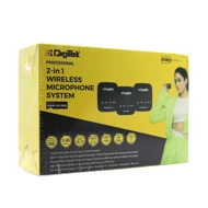 Digitek Wireless Microphone System with ANC Noise Reduction (DWM 101)