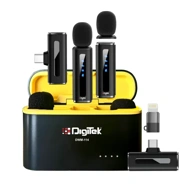 DigiTek Wireless Microphone Type-C | iOS With 2 Mic (DWM-114)