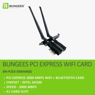 BUNGESS PCI EXPRESS 3000 MBPS WIFI | BLUETOOTH CARD