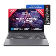 Lenovo IdeaPad Slim 3 (83K100C6IN) Laptop, 13th Gen Core i5-13420H/ 16 GB Ram/ 512 GB SSD/ 15.6 Inch FHD Screen/ Win 11/ MSO 2024/ No Carry Bag/ Gery/ 1 Year ADP Brand Warranty