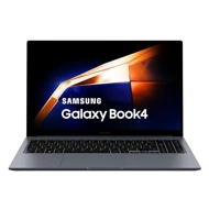 Samsung Galaxy Book 4 Laptop, 13th Gen Core i3/ 8 GB RAM/ 512 GB SSD/ 15.6 Inch FHD Screen/ Lan Port/ Backlit Keyboard/ Dos/ No Carry Bag/ Silver/ 1 Year Brand Warranty