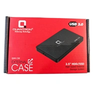 QUANTRON SSD/HDD Casing 2.5 Inch Sata USB 3.0 QUH-230 BLACK