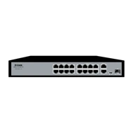 D-link Poe Switch 16 Port (16 FE+ 2 GE + 1 SFP Port) DES-F1018P-FE