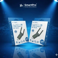 Smart Pro Usb 3.0 Wi-Fi Adapter 1300 Mbps Dual Band (SP-WL06)