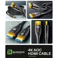Bungees Optical Fiber HDMI Cable 4K 60Hz 10m (BN-HDAOC4K110)