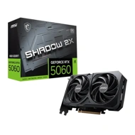 MSI Nvidia Graphic Card RTX 5060 8GB DDR7 Shadow 2X OC Dual Fan