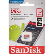 SANDISK ULTRA  A1 120 Mbps 32GB MICRO SDHC UHS-I CARD (SDSQUA4-032G-GN6MN)