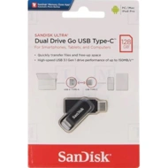 SANDISK PEN DRIVE 128GB  OTG C3 TYPE-C GO|3.1|METAL