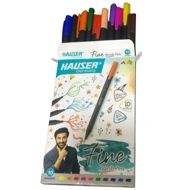 Hauser germany 10pc fine brush pen (10 Shades)