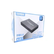 Ranz HDD Casing 3.5 Inch With Adapter USB 3.0