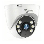 Multybyte 4G Dome Camera | 3MP Resolution | Two Way Audio | Dual Ai ColorVu