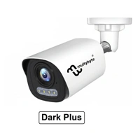 Multybyte 5MP Bullet Dark Plus Camera | Outdoor CCTV | Full Color Night Vision | AI Human Detection