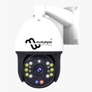 Multybyte 5MP 36X Optical Zoom IP PTZ Dome Camera with Dual Audio & Dual Light AI Human Detection