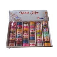 PEXON Washi Tape Set Cute Decorative Masking Tapes for DIY Crafts Arts