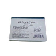 Faber Castell Stamp Pad Green (11cmx6.9cm)
