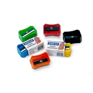 Doms Pencil Sharpener Smooth & Breakless Sharpening (Multicolour)