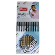 FLAIR Glass Ball Pen, Black Ink, Writing Instruments