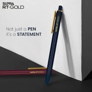 Supra RT GOLD Ball Pen (Color - Blue)