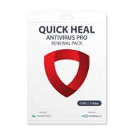 Quick Heal Pro LR1UP 1 User 1 Year Antivirus (With Activation Scheme)