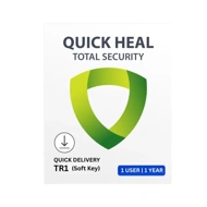 Quick Heal TR1 Total Security 1 User 1 Year Antivirus (Soft Key)
