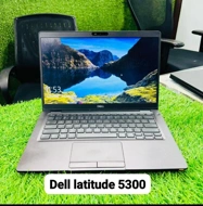 DELL Latitude 5300 i5 8th GEN 8GB 256GB 13.3 inch non touch (with adapter)