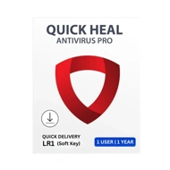Quick Heal Pro LR1 1 User 1 Year Antivirus (Soft Key)