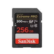 Sandisk SD Card 256GB Extreme Pro For DSLR and Mirrorless Cameras (Open Box)
