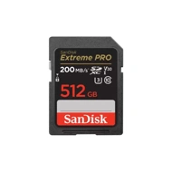 Sandisk SD Card 512GB Extreme Pro For DSLR and Mirrorless Cameras (Open Box)