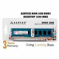 AARVEX DESKTOP RAM 2GB DDR3 1600 MHz