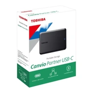 Toshiba External Hard Disk Canvio Partner 2TB (With Type-C And USB 3.0)