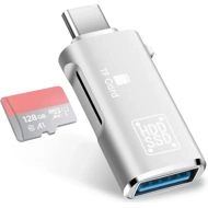 USB To Type-C | SD Card OTG Connector