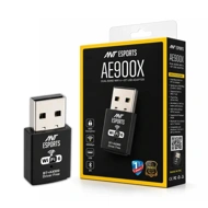 Ant Esports USB To Wi-Fi Adapter With Bluetooth 900 Mbps AE900X