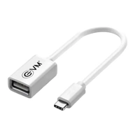 EVM Type-C OTG Cable USB 2.0 (OTG-04) Silver