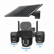 Multybyte 4G Solar 3 View PTZ Camera | 4MP