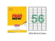 DESMAT A4 sheet 56label and sticker self-Adhesive Paper Label (White) A4ST56-100S (52.5 x 21.2mm)
