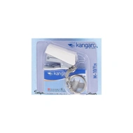 Kangaro M-10 Y2K Super Mini Stapler With Key Chain (White)